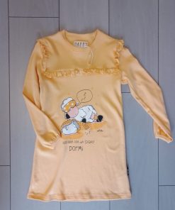 EIC-PI HAPPY PEOPLE Camicia Bimba 5/6 Giallo Happy People Pigiami Bimbo Bimba